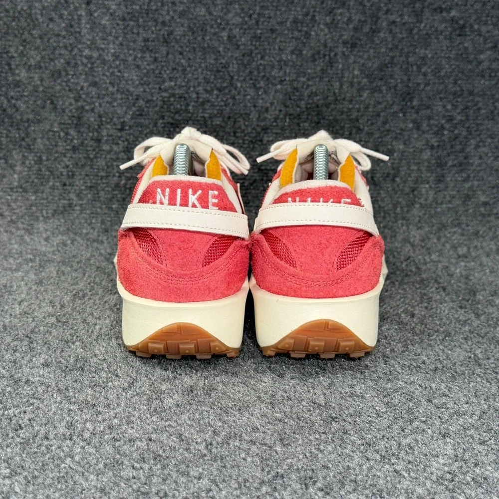 Nike Waffle Debut Vintage Shoes Women's 10.5 Pink Suede Retro Running Sneakers